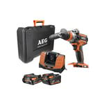 Perceuse à percussion AEG Brushless 18V - 2 Batteries 4.0 et 2.0 Ah - 1 Chargeur - BSB18CBL-X02C