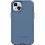 Otterbox Defender Series Coque pour iPhone 15 Plus et iPhone 14 Plus – Jeans Bleu Layette (Bleu), sans écran, Robuste et Durable, avec Protection de Port, Comprend Un Clip Holster et Une béquille