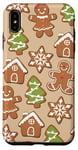 iPhone XS Max Christmas Gingerbread Men - Gingerbread House Pattern Case