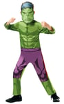 Deluxe Hulk Boys Costume Marvel Superhero Fancy Dress Outfit Book Day