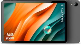 Gravity 5-Tablette 11 Pouces Noir, Écran Ips Incell, Octa-Core, 6000 Mah, 4Gb Ram, 64Gb Stockage Extensible, Wifi 6, Charge Inversée, Android 13