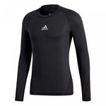 Adidas Ask SPRT Lst M Long Sleeved T-Shirt - Black, Tall/Large