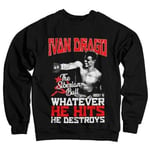 Hybris Ivan Drago - The Siberian Bull Sweatshirt (Black,L)