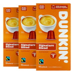 Dunkin’ - Signature Blend Espresso Coffee Pods - 10 Servings x 3 Packs