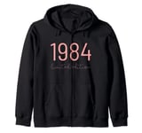 1984 birthday gifts for women born in 1984 limited edition Zip Hoodie