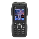 (Black)Big Button 2.4 Inch Screen 2G Seniors Cell Phone With 10000mAh Battery