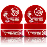 2 x RedOne Cobra Aqua Hair Wax Full Force P&B Series | Maximum Control - 150ml