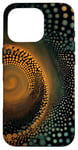 iPhone 16 Pro Enchanting Spiral Dot Art Designs Case