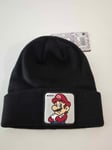 Bonnet CapsLab Noir Mario Super Mario sous License Officielle Nintendo Neuf