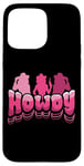 Coque pour iPhone 15 Pro Max Black Girl Cowgirl Howdy Melanin Women Western Rodeo Cowboy