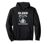 Vintage Rotary Dial Phone Older Than The Internet Pullover Hoodie