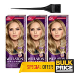 Wella Wellaton Intense Professional Hair Color 8/1 Light Ash Blonde 3-Pack