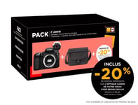 Pack Fnac Appareil photo reflex Canon EOS 90D Boitier Nu + Sacoche + Coupon -20% sur les optiques inclus