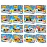 Hot Wheels by Bladez Toyz Pocket Racer Maker Kitz 16 Pack - Build & Race Mini Cars - Pull-Back Motors for Turbo Performance & Easy Snap-Fit Assembly - Works on Hot Wheels Track - COLOURS WILL VARY