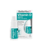 BetterYou Vitamin D 4000IU Spray - 15ml (Pack of 6)