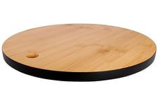 Cosy & Trendy Black&Wood Planche A Decouper en Bambou-D30Xh1,5Cm