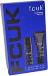 FCUK Urban Body Duo Men'S Gift Set Hair & Body Wash X250Ml Body Spray X200Ml