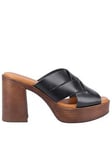 Hush Puppies Gigi Platform Sandal - Black, Black, Size 4, Women