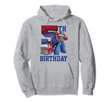 Transformers Optimus Prime 5th Birthday Gradient Fill Poster Sweat à Capuche