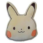 Homadict - Coussin Pokémon - Pikachu Japan - Accessoire Décoratif - Doux et Moelleux - Dimensions 40 X 35 cm - sous Licence Officiel Pokémon