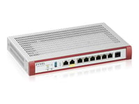 Zyxel ZyWALL USG FLEX 200HP - Firewall - avec 1 an d'offre groupée de sécurité - 1GbE, 2.5GbE - géré par le Cloud