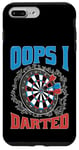 Coque pour iPhone 7 Plus/8 Plus Oops I Darted Erreur du joueur de fléchettes ----