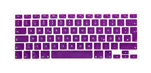 System-S Protection de Clavier en Silicone pour MacBook Pro 13" 15" 17" iMac MacBook Air 13" 13" Violet