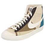 Nike Men's Blazer Mid 77 Lx Sneaker, Sail/Brown Kelp, 6.5 UK