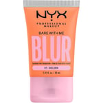 NYX Professional Makeup Facial make-up Foundation Bare With Me Blur Golden 30 ml (3.367,00 kr / 1 l)