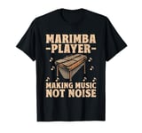 Marimba Player Musical Instrument Funny Vibraphone T-Shirt