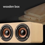 Wireless Speaker Retro Subwoofer Portable Computer Speakers With Mic F