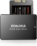 ES106 SSD 1to Disque Dur Interne SATA III 2,5"" 3D Nand, Jusqu'à 550 Mo/S en Lecture, Mise à Niveau de MéMoire Et de Stockage pour PC ou Ordinateur Portable