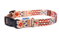 Matteo Halsband Plast Spänne Boho 24-40 Cm - Hundhalsband