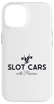 Coque pour iPhone 14 Slot Cars avec fente pour mini voiture RC