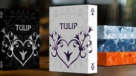 Purple Tulip Playing Cards Dutch Card House Company, Highly Collectable