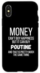 iPhone X/XS Money Can Buy You Poutine Case