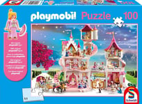 SCHMIDT, Puzzle 100 Pièces Château de princesse PLAYMOBIL avec figurine, SCM5...