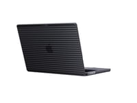 Tech21 Evo Wave Coque pour MacBook Pro 14" (2021 et 2023) – Coque de Protection Rigide – Anthracite