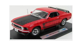 WELLY WE12516R FORD USA - MUSTANG BOSS 302 1969 - ORANGE FONCÉE - 1/18