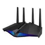 Asus | Wifi 6 Dual Band Gigabit Gaming Router | RT-AX82U | 802.11ax | 574+4804 Mbit/s | Antenntyp Extern | Antenner kvantit
