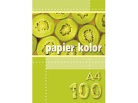 Dash-Papper A4 80G Gul 100 Ark