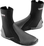 Cressi Bottes hautes en néoprène pour plongée avec tuba, plongée sous-marine, canyoning, disponible en néoprène 5 et 7 mm – Isla : conçues en Italie