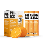 Phizz Orange 3-in-1 Hydration, Electrolytes and Vitamins Effervescent Multi-pack, 60 Tablets