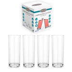 Lay-Z-Spa Premium Unbreakable Ultra Clear Tumblers x4 | Garden Accessories