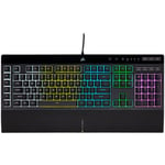 Clavier de jeu CORSAIR K55 RGB Pro 5Z à dôme en caoutchouc PT