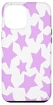 Coque pour iPhone 12 Pro Max Pink Stars, esthétique preppy, rétro années 70, Y2K, tendance, Teens