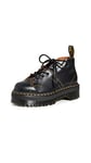 Dr. Martens Mixte 5 œillets Rangers, Black Vintage Smooth, 38 EU