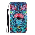 Pattern Printing Fodral till Samsung Galaxy S20 Plus - Mandala Flower With print