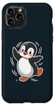 iPhone 11 Pro Dancing Penguin Cute Cartoon Fun Waddle Dance Funny Dancer Case