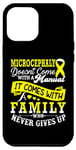 Coque pour iPhone 15 Plus Ruban jaune pour sensibilisation à la microcéphalie